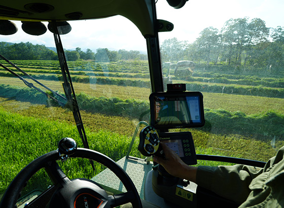 KRONE BIG-M / self-propelled mower-conditioners